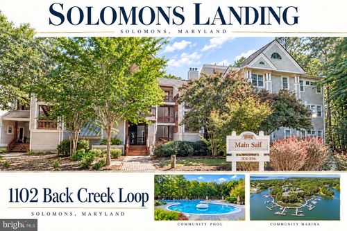 1102-1102 Back Creek Loop, SOLOMONS, MD, 20688-3107 | Card Image