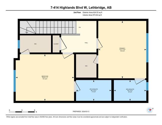 7 - 414 Highlands Boulevard W, Home with 2 bedrooms, 2 bathrooms and 2 parking in Lethbridge AB | Image 20