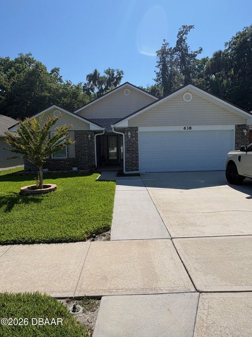 638 Coral Trace Blvd, EDGEWATER, FL, 32132-6942 | Card Image