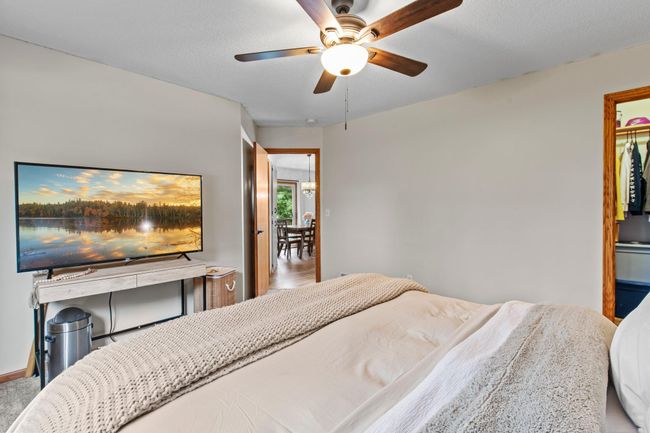 Another view of the primary bedrooms shows the walk in 5x5 closet! | Image 12