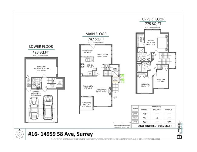 16 - 14959 58 Avenue, Townhouse with 4 bedrooms, 3 bathrooms and 2 parking in Surrey BC | Image 40