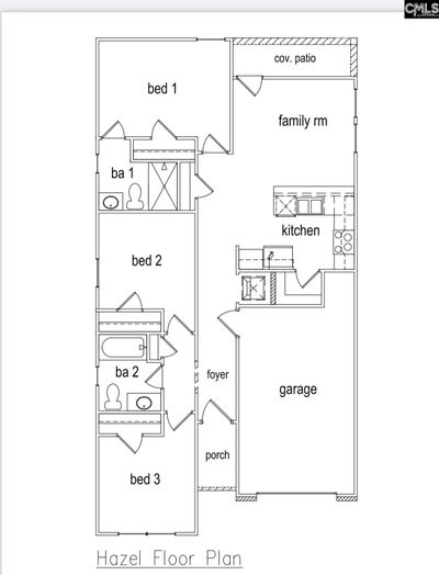 478 Middlebury(lot118) Lane, House other with 3 bedrooms, 2 bathrooms and null parking in Hopkins SC | Image 2