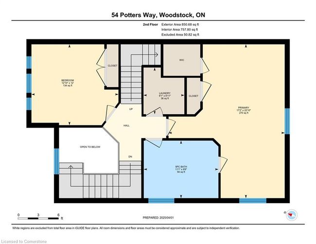 54 Potters Way, House other with 4 bedrooms, 3 bathrooms and 4 parking in Woodstock ON | Image 48