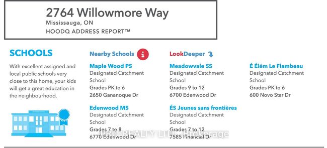 2764 Willowmore Way, House other with 3 bedrooms, 2 bathrooms and 4 parking in Mississauga ON | Image 31