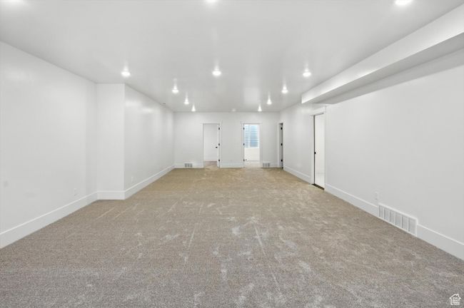 Spare room with recessed lighting and carpet flooring | Image 40