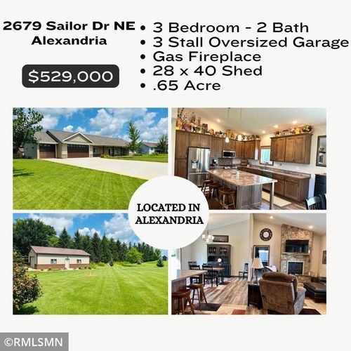 2679 Sailor Dr Ne, Alexandria, MN, 56308-5651 | Card Image