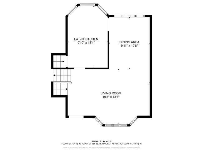 Floor plan Livingroom, Dining and Kitchen | Image 38