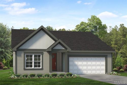 1 The Franklin 2 Car At Strawbery Farms, O'Fallon, MO, 63376 | Card Image