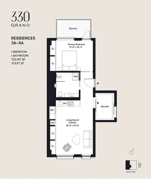 4a-330 Grand St, New York, NY, 10002-4503 | Card Image
