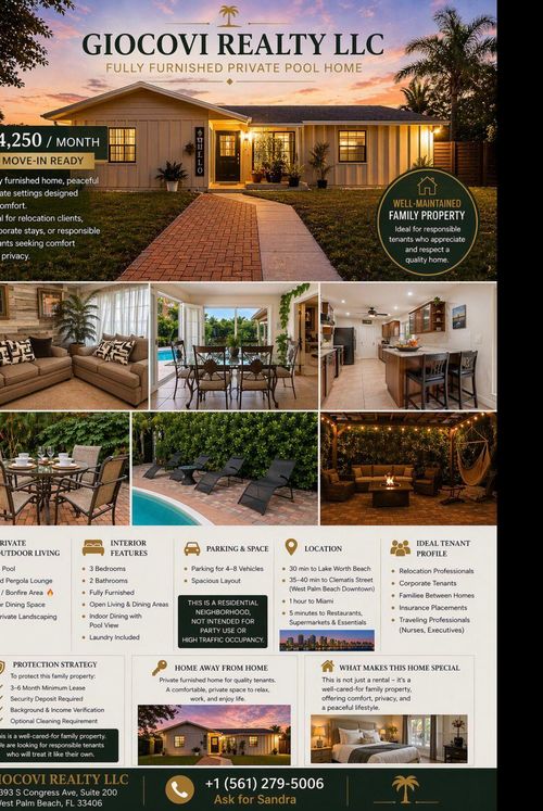 5187 2nd Rd, Lake Worth, FL, 33467-5615 | Card Image