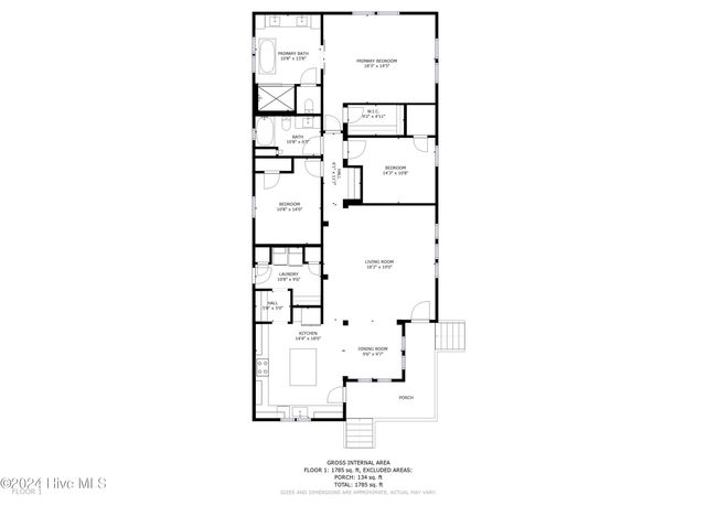 438 Seth Turner Rd, House other with 3 bedrooms, 2 bathrooms and 2 parking in Albertson NC | Image 94