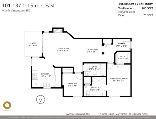 101 - 137 E 1 Street, Condo with 2 bedrooms, 2 bathrooms and 1 parking in North Vancouver BC | Image 26