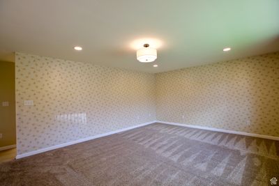 Spare room featuring carpet floors | Image 3