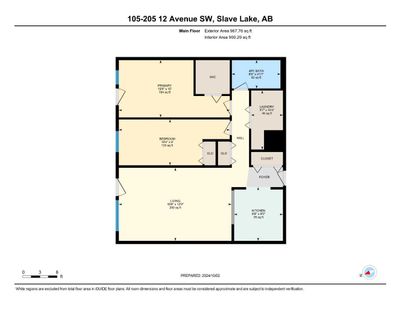 105 - 205 12 Ave Sw, Condo with 2 bedrooms, 1 bathrooms and 1 parking in Slave Lake AB | Image 3