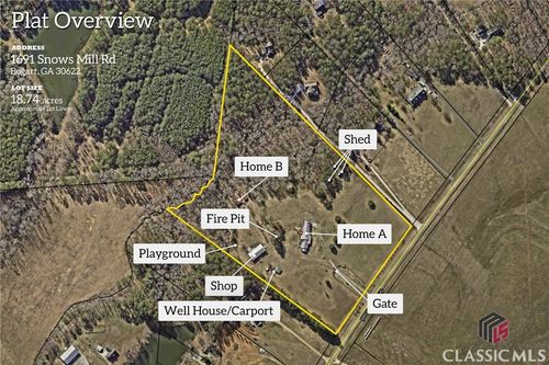 1691 Snows Mill Rd, Bogart, GA, 30622-2759 | Card Image