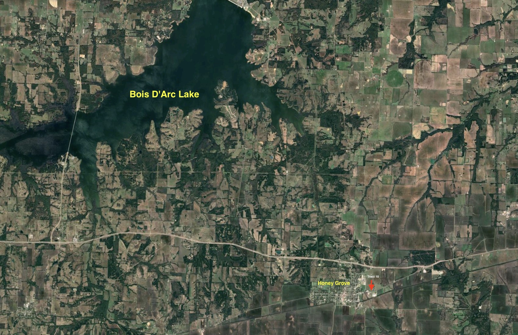 Land in Honey Grove 4