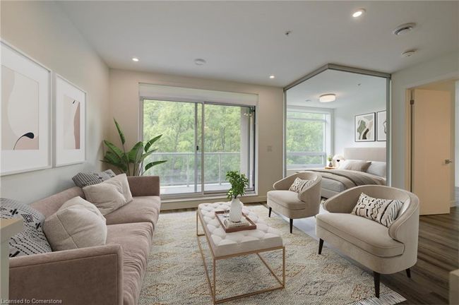 510 - 455 Charlton Ave E, House attached with 2 bedrooms, 2 bathrooms and 1 parking in Hamilton ON | Image 4