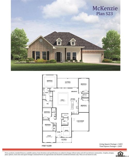 12715 Legacy Oaks Ave, Baton Rouge, LA, 70818-2668 | Card Image