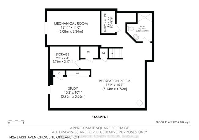 1426 Larkhaven Cres, House other with 3 bedrooms, 4 bathrooms and 4 parking in Orleans ON | Image 37