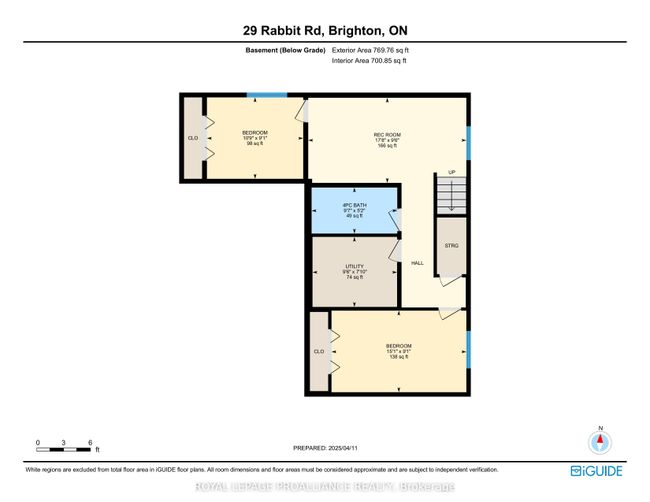 29 Rabbit Rd, House attached with 3 bedrooms, 2 bathrooms and 1 parking in Brighton ON | Image 41