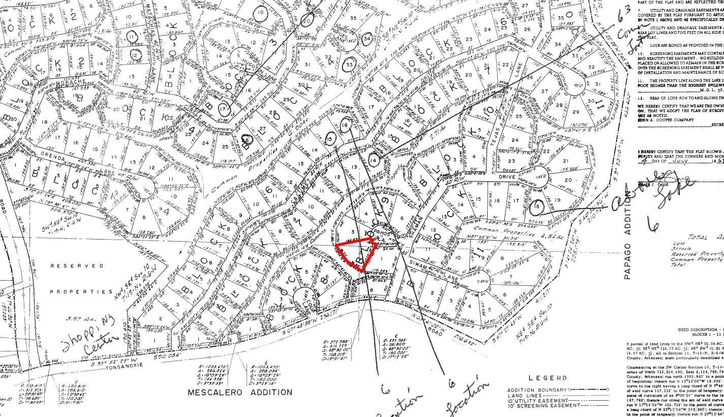Land in Cherokee Village 2