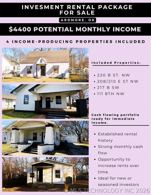 220 B St Sw, Ardmore, OK, 73401-4917 | Card Image
