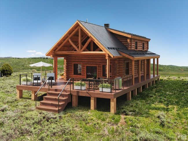 Virtual Rendering of Future Cabin Concept positioned on top of lot. | Image 6