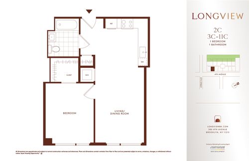 2c-380 4th Ave, Brooklyn, NY, 11215-7910 | Card Image