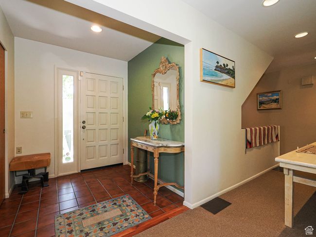 Foyer featuring recessed lighting and tile patterned flooring | Image 6