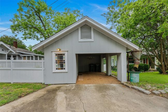 Darling single car carport with storage | Image 31