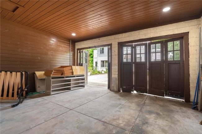 View of interior of garage. | Image 32
