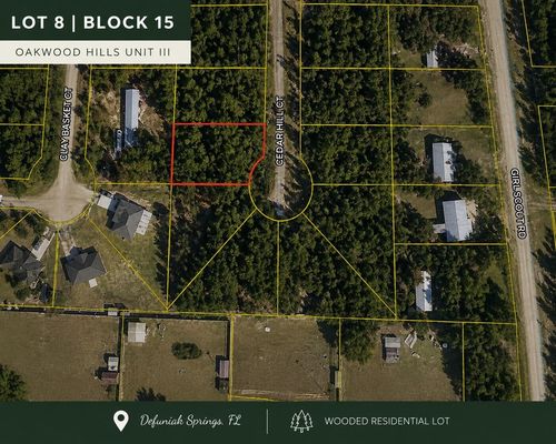 Lot 8 Cedar Hill Ct, Defuniak Springs, FL, 32433-5084 | Card Image