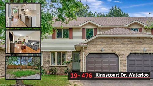 19-476 Kingscourt Dr, Waterloo, ON, N2K3R3 | Card Image