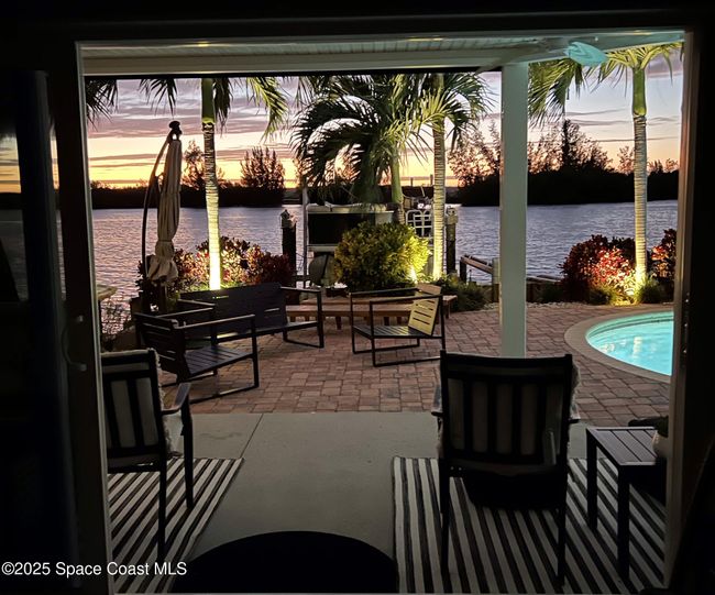 Twilight out on the patio | Image 78