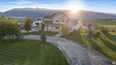 Aerial view featuring a mountain view | Image 1