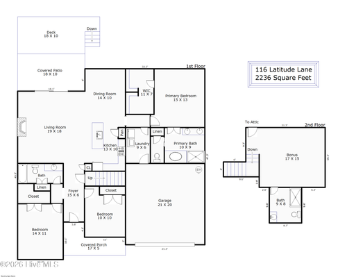 116 Latitude Ln, Wilmington, NC, 28412-4400 | Card Image