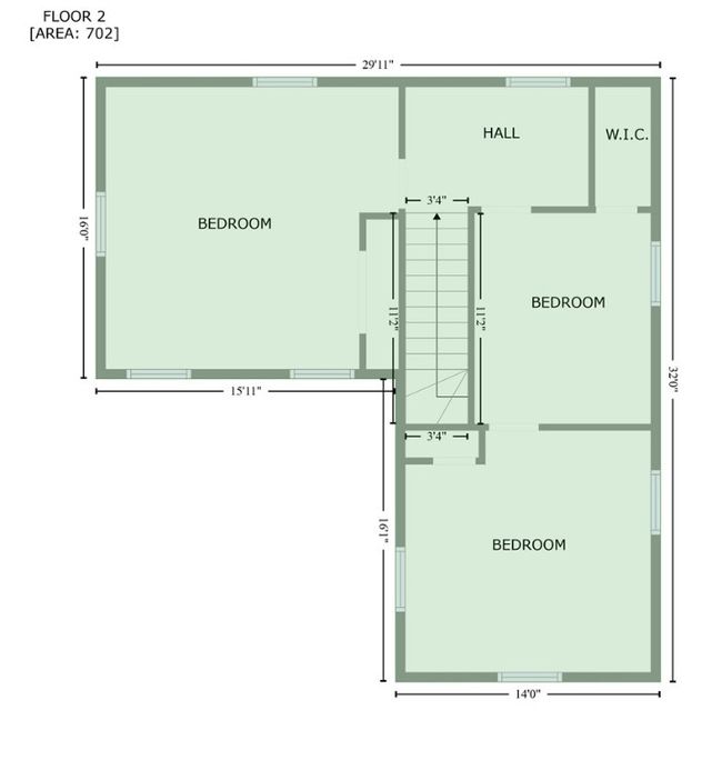 511 W Pecan St, House other with 3 bedrooms, 1 bathrooms and null parking in Rogers AR | Image 24