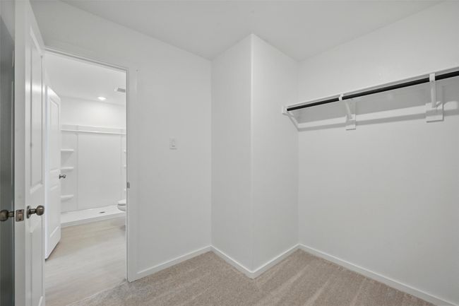 Spacious closet featuring light carpet | Image 16