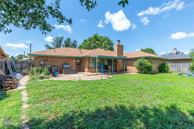 3826 Crest Way, House other with 3 bedrooms, 2 bathrooms and null parking in Abilene TX | Image 25