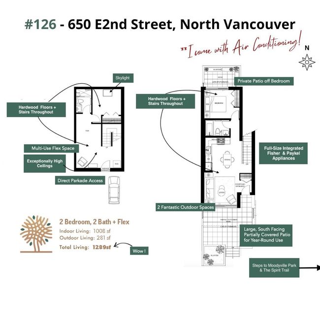 126-650 E 2nd Street, North Vancouver, BC, V7L1E3 | Card Image