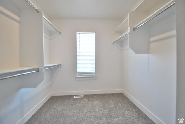 Main Walk in closet featuring carpet flooring | Image 10