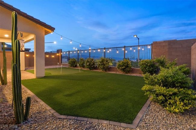 View of yard featuring a fenced backyard | Image 54