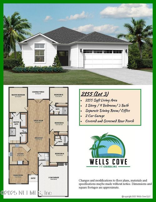 3617 Wells Landing Ct, Jacksonville, FL, 32277-2958 | Card Image