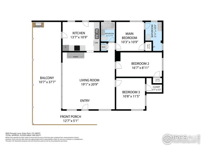 1650 Powelly Ln, House other with 3 bedrooms, 2 bathrooms and null parking in Estes Park CO | Image 36