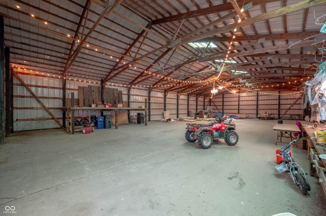 Inside the pole barn. | Image 74