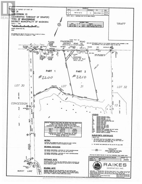 2210 Fraserburg Rd, Bracebridge, ON, P1L1X3 | Card Image