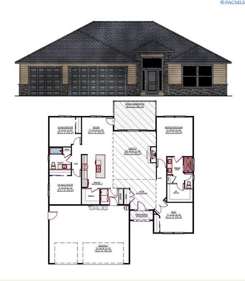 8802 Silver Mound Dr, Pasco, WA, 99301-7077 | Card Image