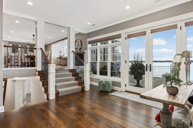 See the lake from the family room with access to the deck. | Image 18
