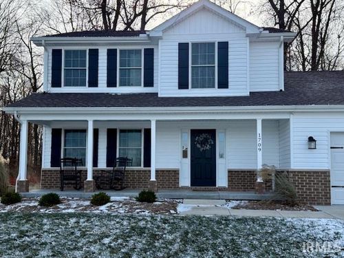 1709 N Sandal Wood Drive, Yorktown, IN, 47396 | Card Image