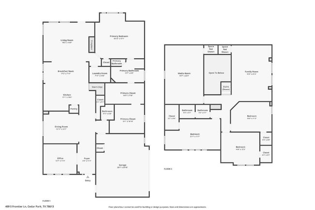 409 S Frontier Ln, House other with 4 bedrooms, 3 bathrooms and 4 parking in Cedar Park TX | Image 38